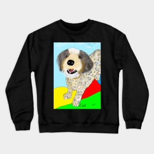 Dog named Cali Crewneck Sweatshirt